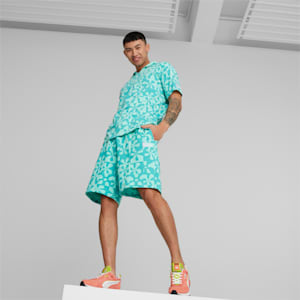 Shorts estampados PUMA x BOB ESPONJA para hombre, Mint